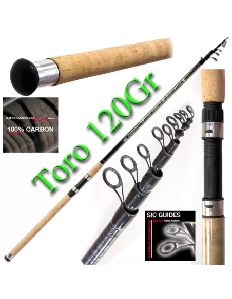 Lineaeffe Toro Canna da Pesca Telescopica Canne da pesca Lineaeffe