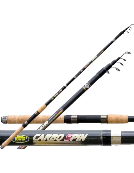 Lineaeffe Canna da Pesca Carbo spin 30-60 gr Canne da pesca Lineaeffe