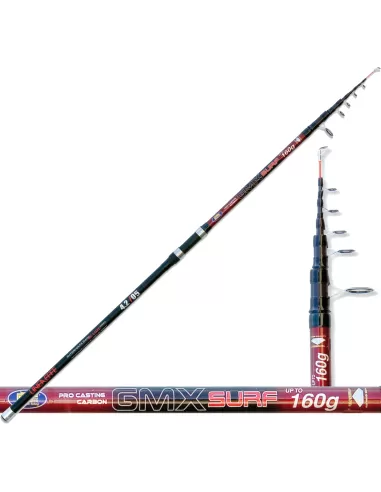 Canna da pesca surfcasting - GMX Surf 160 Canne da pesca Lineaeffe