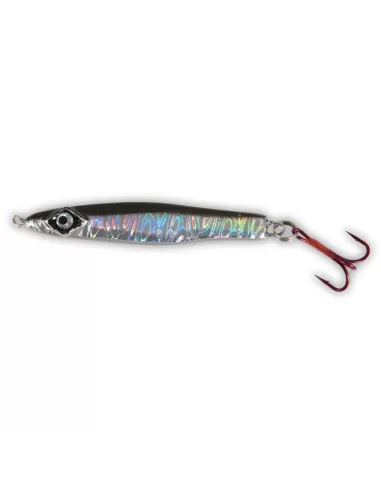 Lineaeffe Hiper Catch Fish Jig Argento Nero 80 gr 13 cm Esche Artificiali Lineaeffe