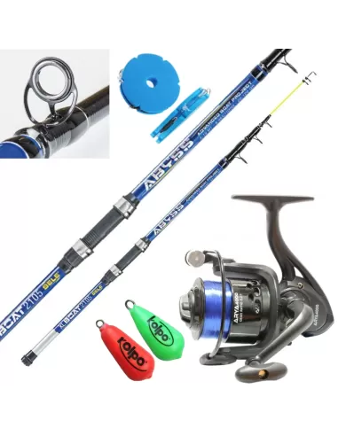 Combo Pesca dalla Barca Completo Ptonto Alta Qualità Kit da pesca Kolpo