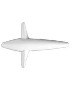 Trolling Teaser Bianco Filo PAssante Interno Esche Artificiali Lineaeffe