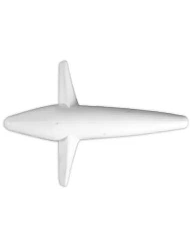 Trolling Teaser Bianco Filo PAssante Interno Esche Artificiali Lineaeffe