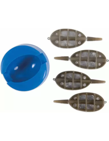 Lineaeffe Kit 4 Pasturatori Feeder Con Caricatore Carpfishing Lineaeffe