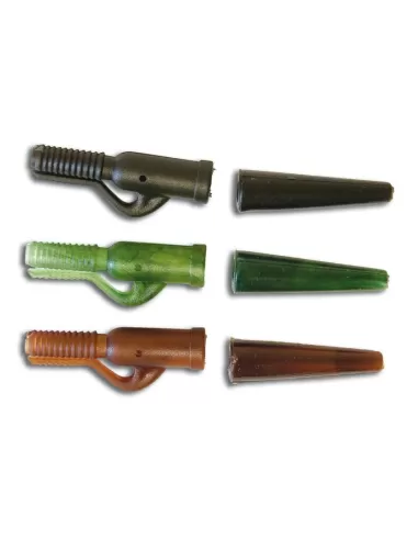 Safety clip and tail rubber Carpfishing Lineaeffe