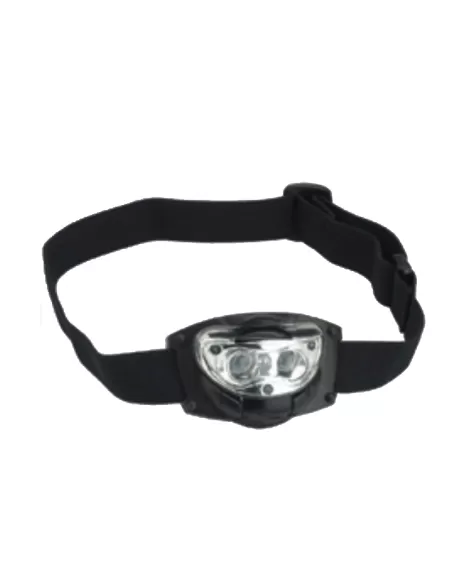 Lampada da Testa 2 Led Bianchi e uno Rosso Lampade e luci chimiche Kolpo