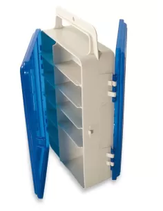 Case with two lids 