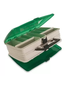 Valigetta con due coperchi verde Minuteria Lineaeffe