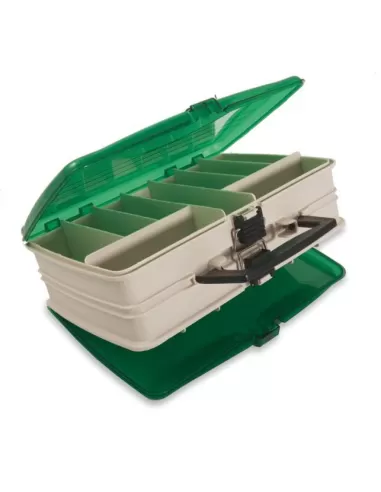 Valigetta con due coperchi verde Minuteria Lineaeffe