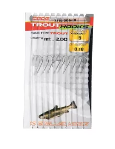 Ami legati Trout Hooks 10 pz Ami legati Lineaeffe