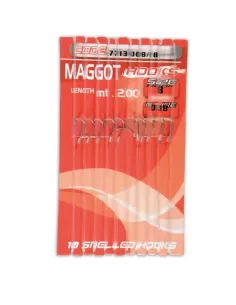 Ami legati per Bigattino Maggot Hooks 10 pz Minuteria Lineaeffe