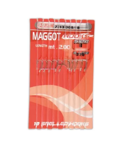 Ami legati per Bigattino Maggot Hooks 10 pz Minuteria Lineaeffe
