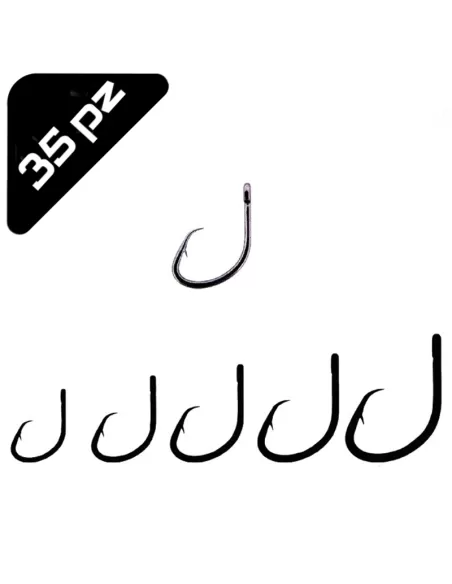 Kit 35 Ami da Pesca Serie MR19 Gambo Corto Pesca in Mare Kit da pesca Akami