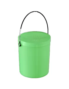 Secchiello Porta Esche da Pesca 1 lt Accessori da pesca Kolpo