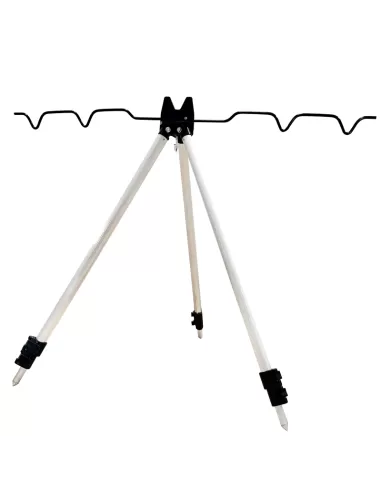 Tripode Molo Alluminio Estendibile Pesca Kolpo 130 cm Puntali e tripodi Kolpo