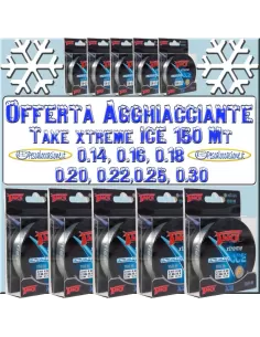 Linea completa Take Xtreme ICE 10 bobine Fili da pesca Lineaeffe