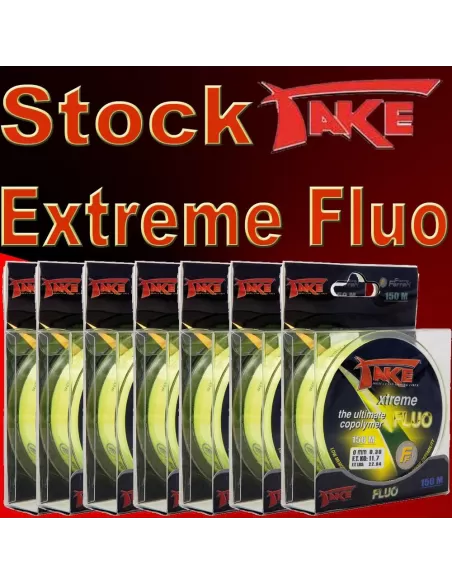 Take Xtreme Fluo 150mt Fili da pesca Take