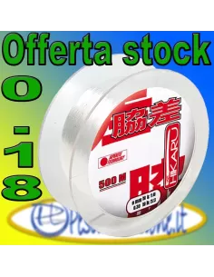 stock - Hikaru 500 Mt 0.18 Fili da pesca Hikaru