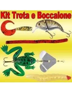 Kit esche artificiali Kit da pesca Take