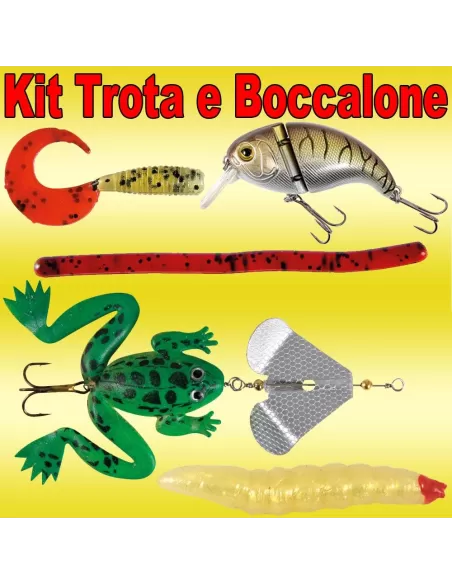 Kit esche artificiali Kit da pesca Take