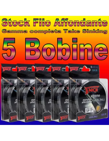 Stock - Take xtreme Sinking Fili da pesca Take
