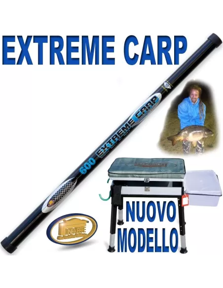 Combo Roubaisienne e panchetto Canne da pesca Lineaeffe