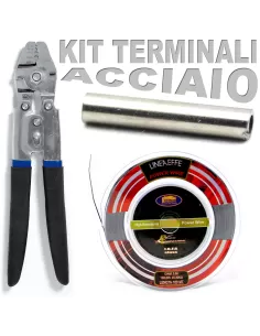 Kit terminali in acciaio Kit da pesca Lineaeffe