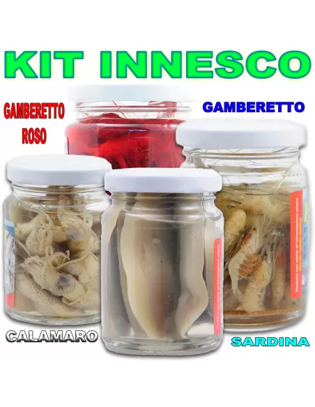 Esca sottoliquido - Kit completo Kit da pesca Antiche Pasture