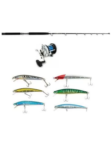 Combo trolling with lures