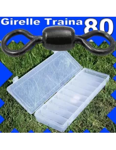 Kit 80 girelle traina a barilotto Kit da pesca SureCatch