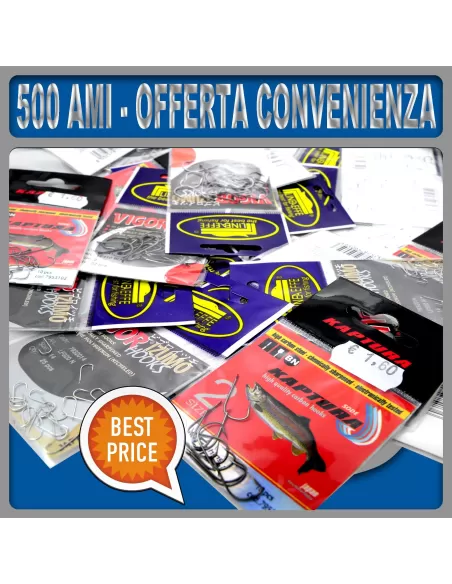 Stock 500 ami assortiti Kit da pesca Lineaeffe