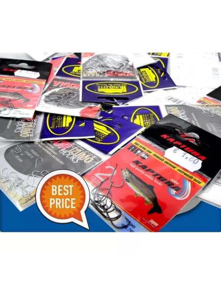 Stock 250 ami assortiti Mulinelli da Pesca Lineaeffe