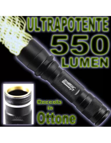 Torcia Discovery II - Cree Led Lampade e luci chimiche Kolpo