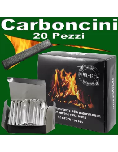 20 Carboncini per scaldamani Carpfishing Altro