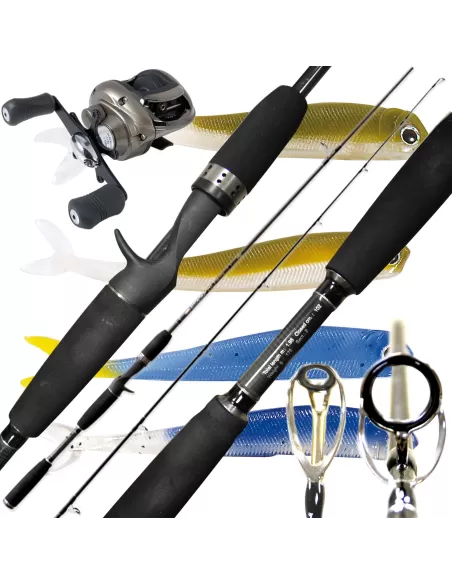 Kit completo baitcasting Kit da pesca Take
