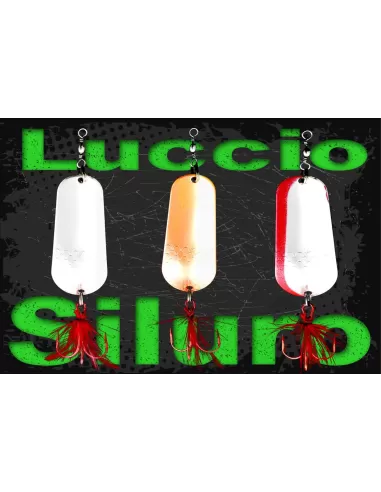 Ondulanti per Luccio e Siluro Esche Artificiali Lineaeffe