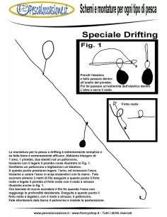 Drift fishing frame 