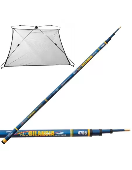 Kit Rete e Palo Bilancia Completa Kit da pesca Sele