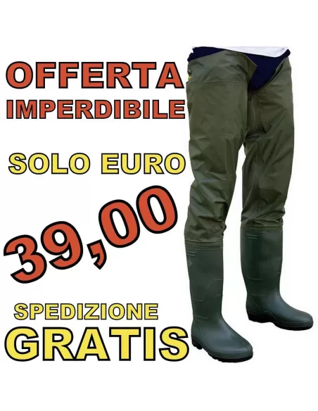 Stivale tutta coscia Caccia Lineaeffe