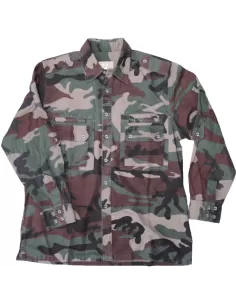 Camicia in cotone camo Caccia Lineaeffe