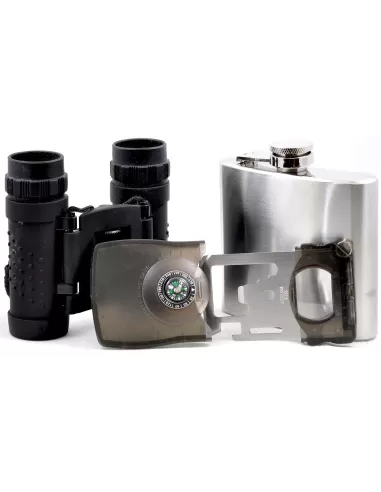 Kit binocolo bussola e borraccia Accessori mare Altro