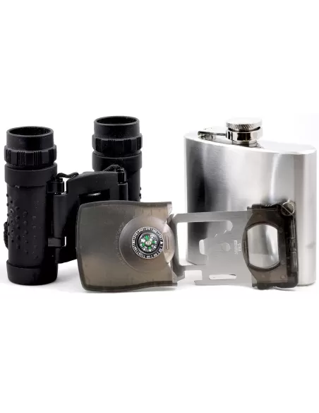 Kit binocolo bussola e borraccia Accessori mare Altro