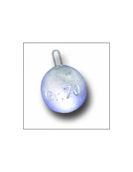 Piombo a Sfera con Anello Inox Fonderia Roma Piombi Fonderia roma