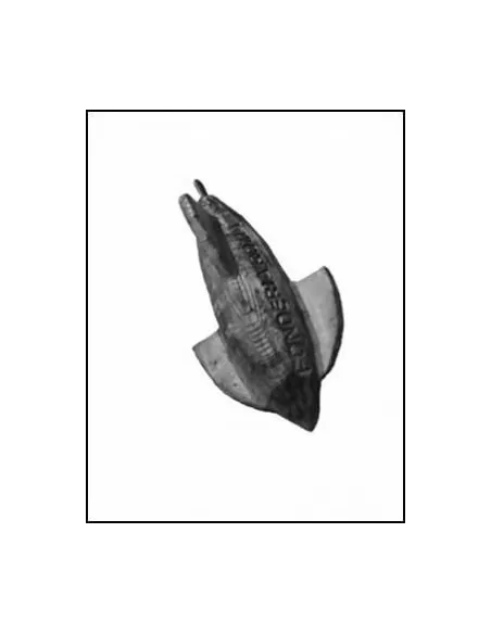 Piombo Arrow con anello inox Fonderia Roma Piombi Fonderia roma