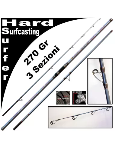 Canna da SurfCasting - Hard Surfer Canne da pesca Lineaeffe