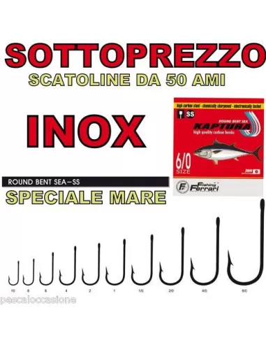 Ami da mare per coffe palimito tonno Ami sfusi Fishing Ferrari