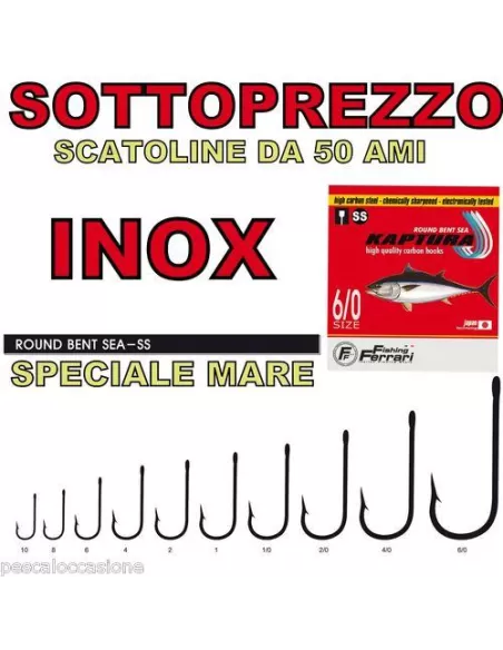 Ami da mare per coffe palimito tonno Ami sfusi Fishing Ferrari