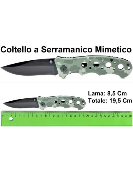 Coltello mimetico digitale Caccia Altro