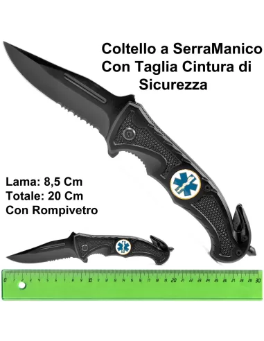 Coltello a serramanico di sicurezza Caccia Altro