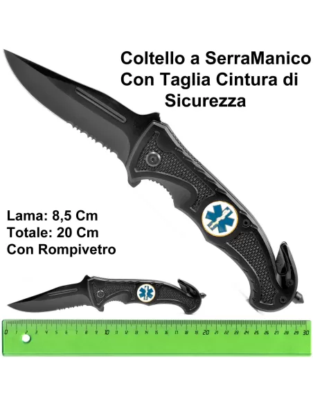 Coltello a serramanico di sicurezza Caccia Altro
